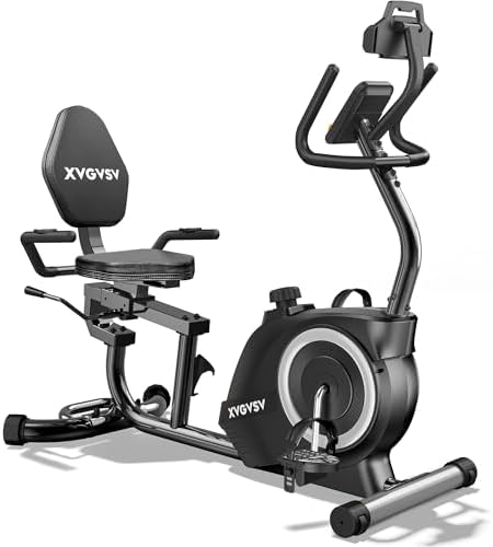 Recumbent Exercise Bike for Home, Recumbent Stationary Bikes for Seniors